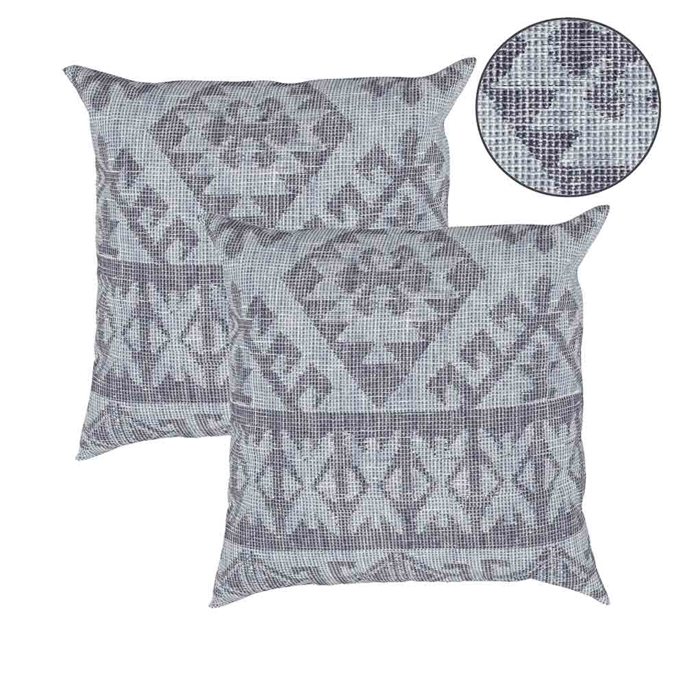 Li Linen 2Pk - Front of Pillow - Patterned