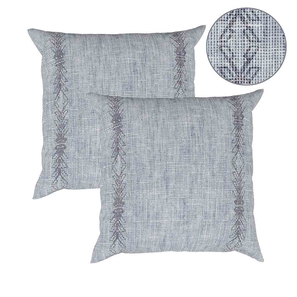 Bo Linen 2Pk -  Front of Pillow - Patterned