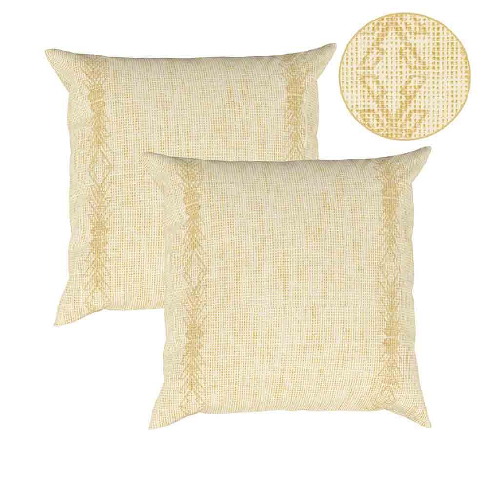 Bo Linen 2Pk - Front of Pillow - Patterned