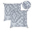 Dax Linen 2Pk - Front of Pillow - Patterned