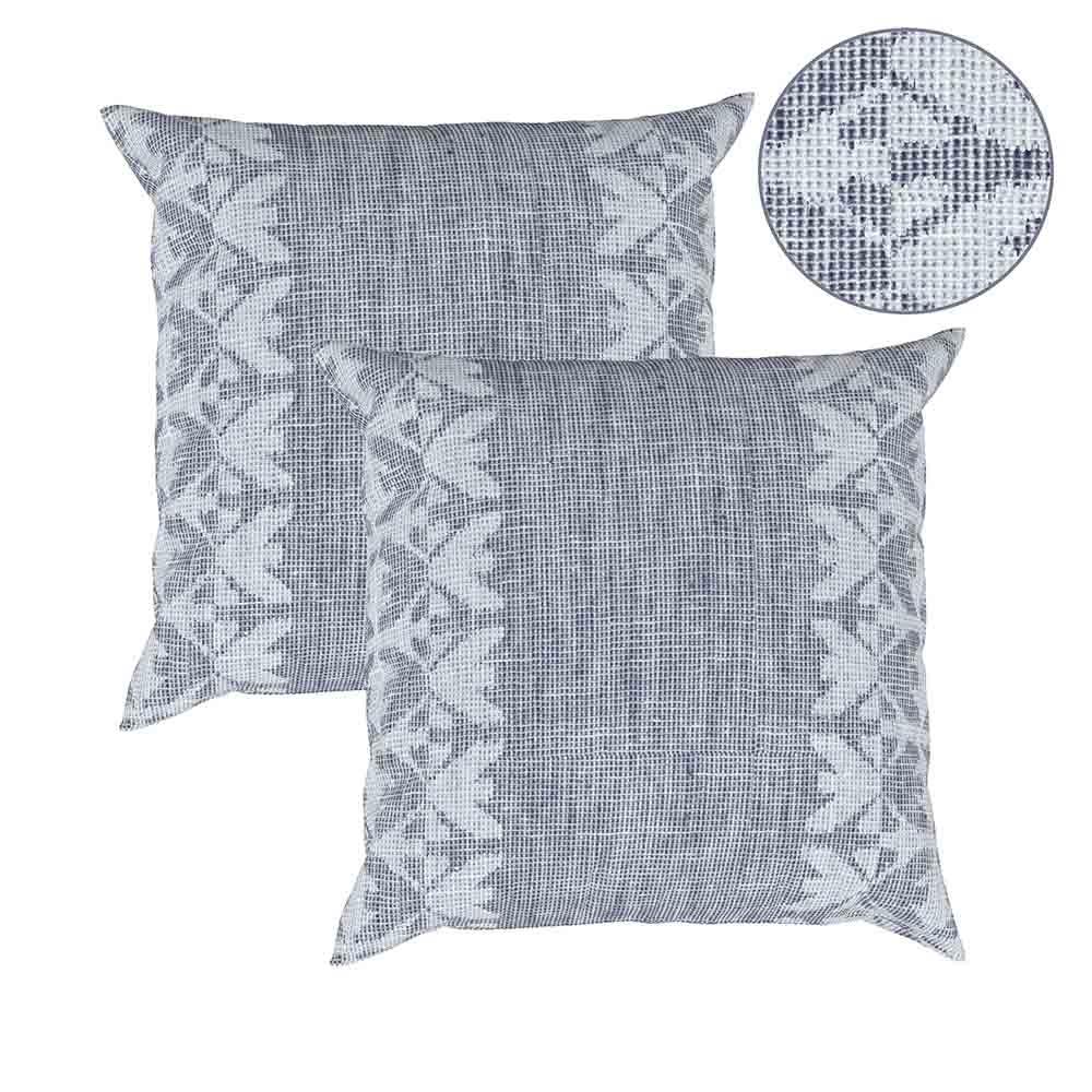 Amy Linen 2Pk - Front of Pillow - Patterned