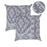 Dax Linen 2Pk - Front of Pillow - Patterned