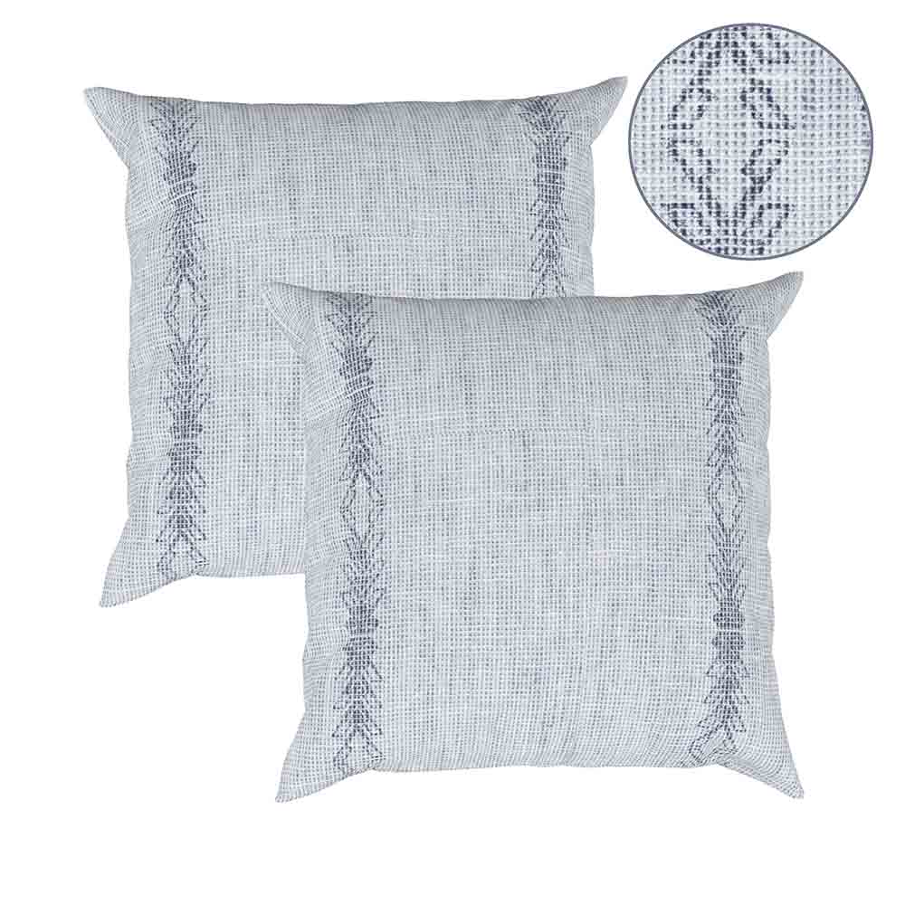 Bo Linen 2Pk - Front of Pillow - Patterned