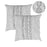 JC Linen 2Pk - Front of Pillow - Patterned