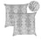 Ed Linen 2Pk - Front of Pillow - Patterned