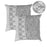 Vi Linen 2Pk - Front of Pillow - Patterned