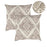 Di Linen 2Pk - Front of Pillow - Patterned