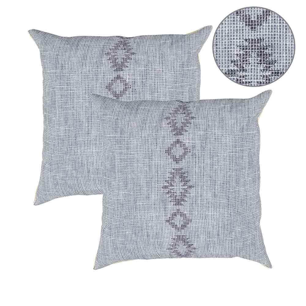 JR Linen 2Pk - Front of Pillow - Patterned