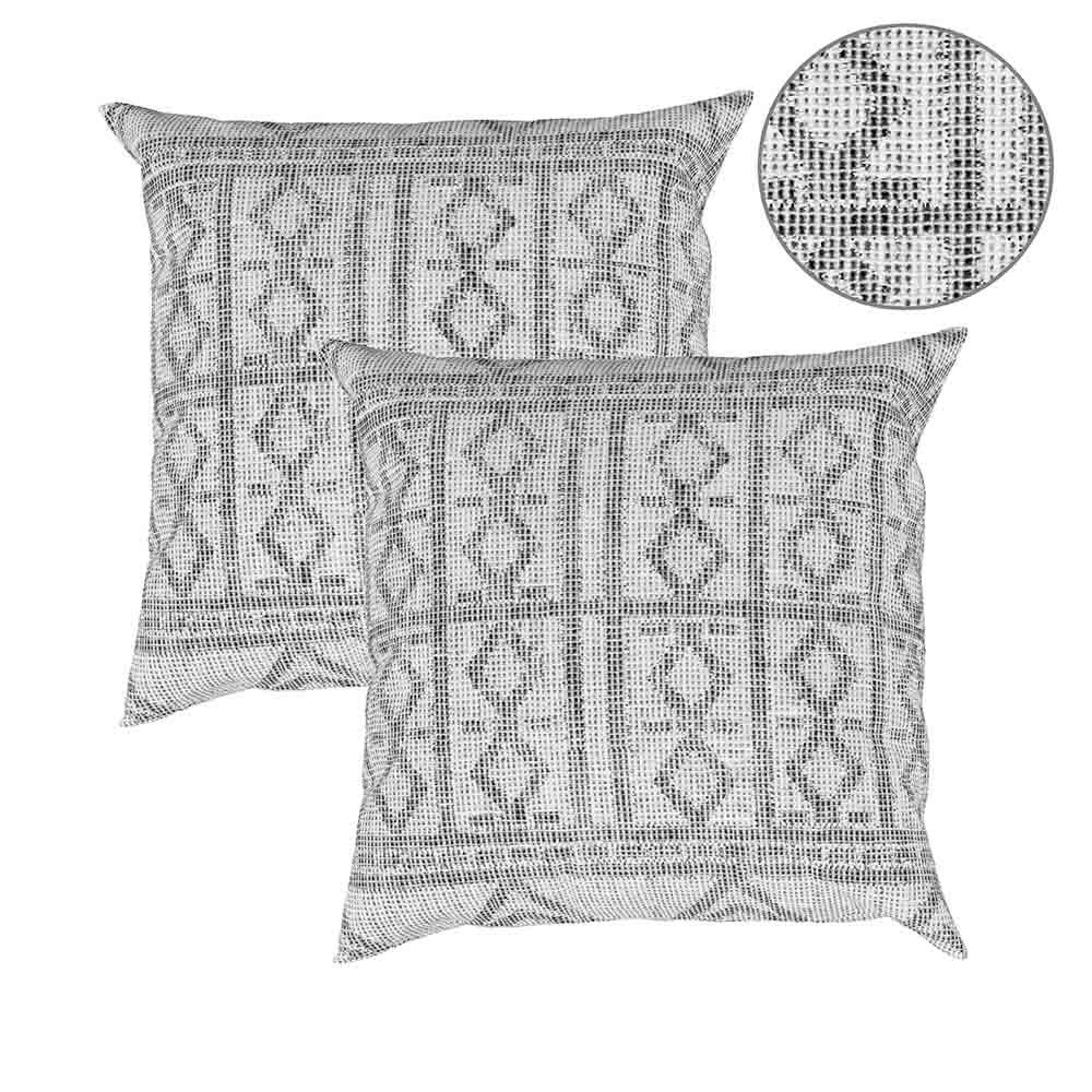 Ky Linen 2Pk - Front of Pillow - Patterned