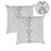JR Linen 2Pk - Front of Pillow - Patterned