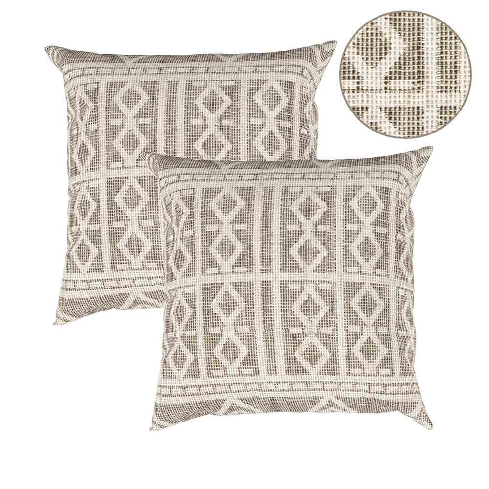 Ky Linen 2Pk - Front of Pillow - Patterned