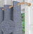Gemma Linen Textured Unlined Curtain Panel (Blackout Available)