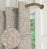 Tweed Faux Wool Burlap Texture Unlined Curtain Panel (Blackout Available)