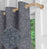 Ezra Tweed Faux Wool Burlap Texture Unlined Curtain Panel (Blackout Available)